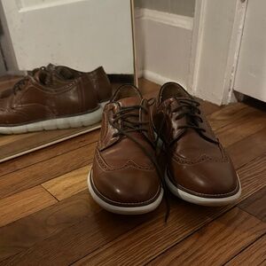 Johnston & Murphy Brown Leather Men's Shoes | Size 9